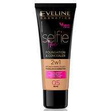 Load image into Gallery viewer, Selfie Time Foundation & Concealer 05 Beige 30ML