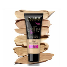 Load image into Gallery viewer, Selfie Time Foundation & Concealer 01 Porcelain 30ML
