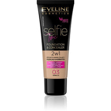 Load image into Gallery viewer, Selfie Time Foundation & Concealer 03 Vanilla 30ML