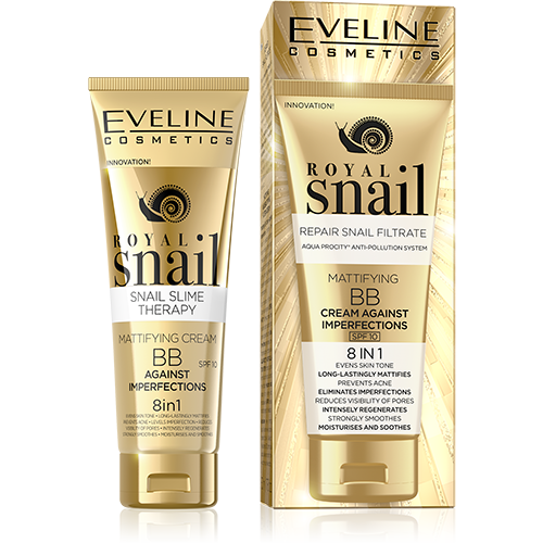 Royal Snail Mattifying BB Cream Against Imperfections 8IN1 50ML