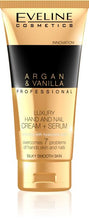 Load image into Gallery viewer, Argan &amp; Vanilla Professional Luxury Hand &amp; Nail Cream-Serum 100ML
