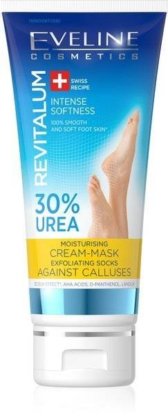 Revitalum Moisturising Cream-Mask Exfoliating Socks Against Calluses 30% Urea 75ML