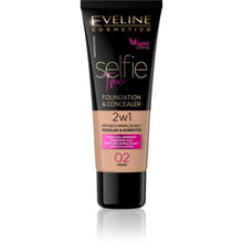 Load image into Gallery viewer, Selfie Time Foundation &amp; Concealer  02 Ivory 30ML
